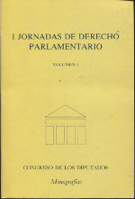 I Jornadas de derecho parlamentario