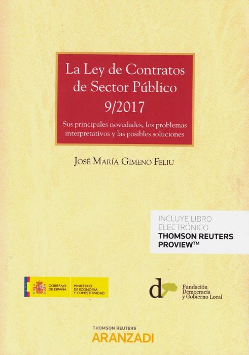 La Ley de Contratos de Sector Público 9/2017