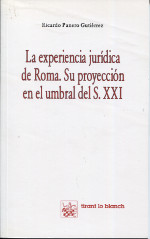 La experiencia jurídica de Roma. 9788480027670
