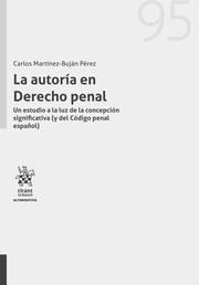 La autoría en Derecho penal