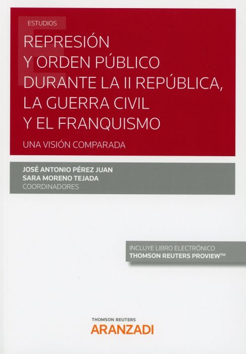 Represión y orden público durante la II República, la Guerra Civil y el franquismo