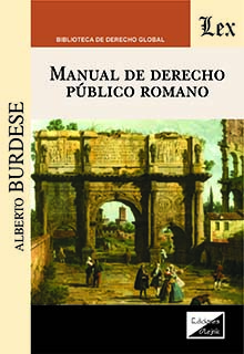 Manual de Derecho público romano. 9789563925326