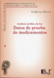 Análisis jurídico de los datos de prueba de medicamentos. 9789974676619