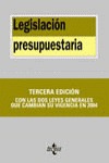 Legislación presupuestaria. 9788430941308