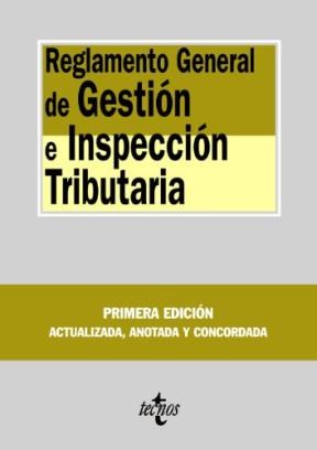 Reglamento general de gestión e inspección tributaria. 9788430947003