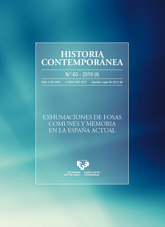 Exhumaciones de fosas comunes y memoria en la España actual. 101040208