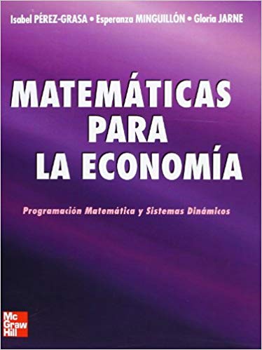 Matemáticas para la economía. 9788448131920