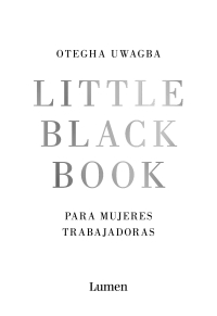 Little black book para mujeres trabajadoras