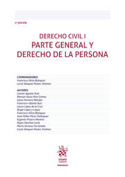 Derecho Civil I. 9788413139456