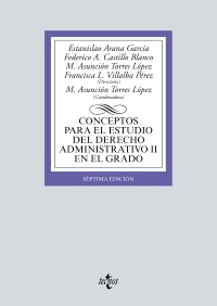 Conceptos para el estudio del Derecho Administrativo II en el Grado. 9788430977604
