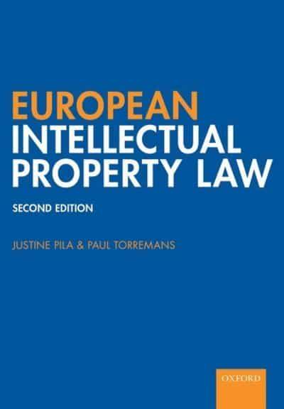 European Intellectual Property Law. 9780198831280
