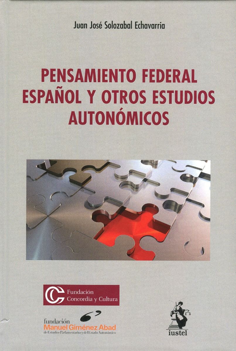 Pensamiento federal español y otros estudios autonómicos. 9788498903690