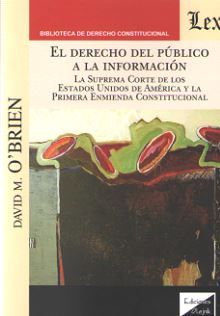 El derecho del público a la información. 9789563927443