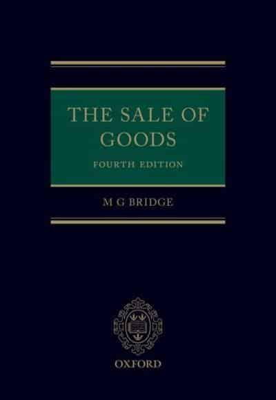 The sale of goods. 9780198832720