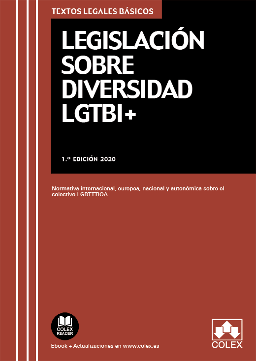 Legislación sobre Diversidad LGTBI+. 9788418025471
