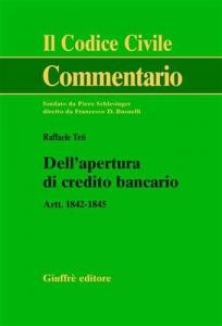 Dell'apertura di credito bancario