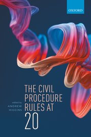 The Civil Procedure Rules at 20. 9780198863182