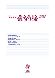 Lecciones de Historia del Derecho. 9788413780184