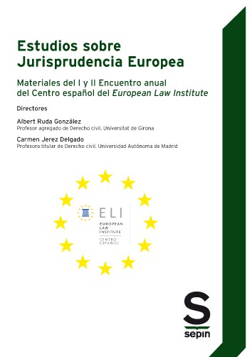 Estudios sobre jurisprudencia europea. 9788418247675