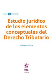 Estudio jurídico de los elementos conceptuales del Derecho tributario