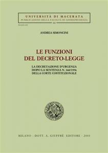 Le funzioni del Decreto-Legge