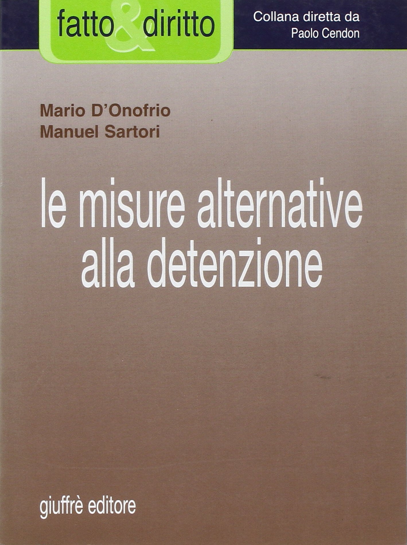 Le misure alternative alla detenzione