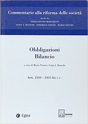 Obbligazioni. Bilancio