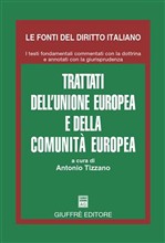 Trattati dell'Unione Europea e della Comunità Europea. 9788814102752