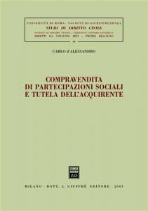 Compravendita di partecipazioni sociali e tutela dell'acquirente. 9788814102929