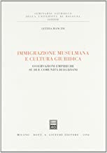 Immigrazione musulmana e cultura giuridica. 9788814073748