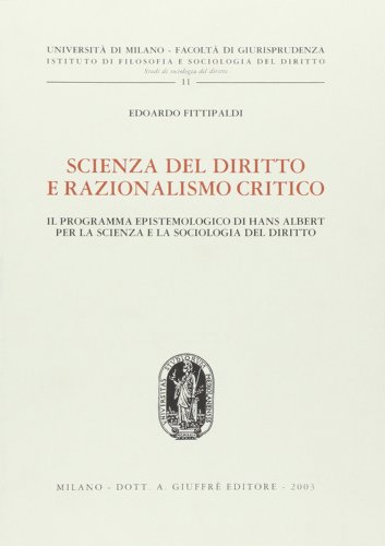 Scienza del Diritto e razionalismo critico. 9788814104497