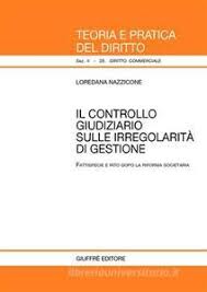 Il controllo giudiziario sulle irregolarità di gestione