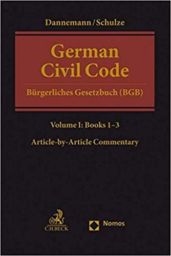 German Civil Code. Bürgerliches Gesetzbuch. 9783406700354