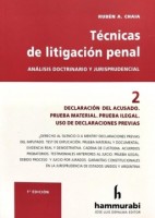 Técnicas de litigación penal. Análisis doctrinario y jurisprudencial