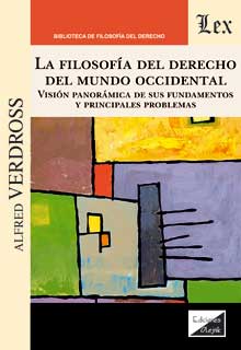 La filosofía del Derecho del mundo occidental. 9789563928754