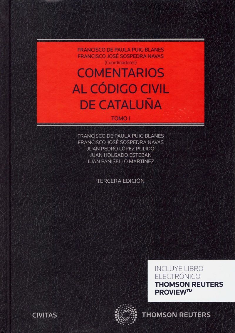 Comentarios al Código Civil de Cataluña. 9788413086491