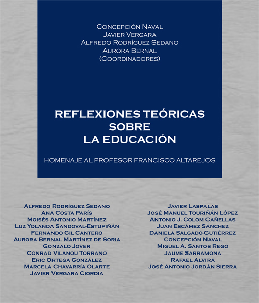 Reflexiones teóricas sobre la educación. 9788413245430