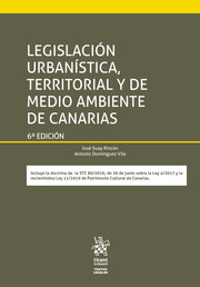Legislación Urbanística, Territorial y de Medio Ambiente de Canarias. 9788413364643