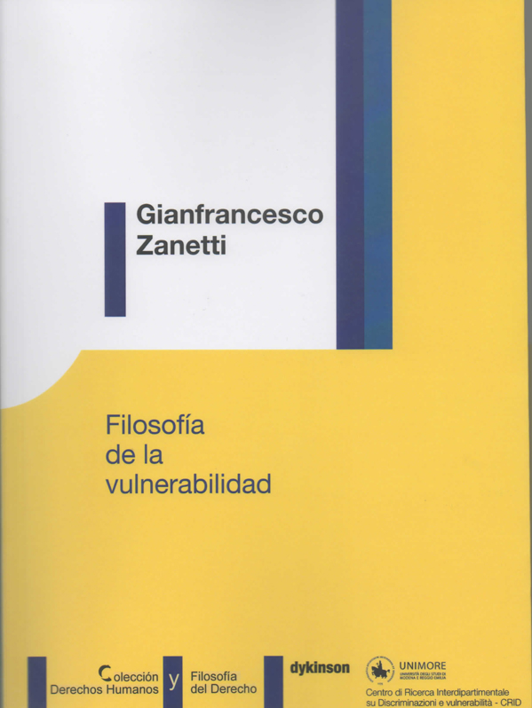 Filosofía de la vulnerabilidad. 9788413245874