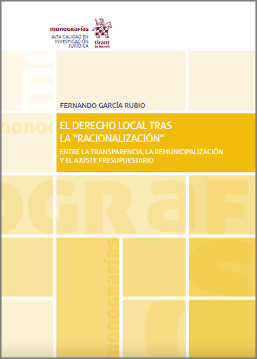 El Derecho Local tras la racionalización. 9788413367378