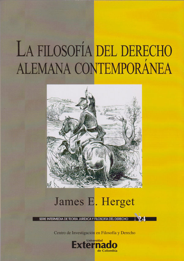 La Filosofía del Derecho alemana contemporánea. 9789587902068