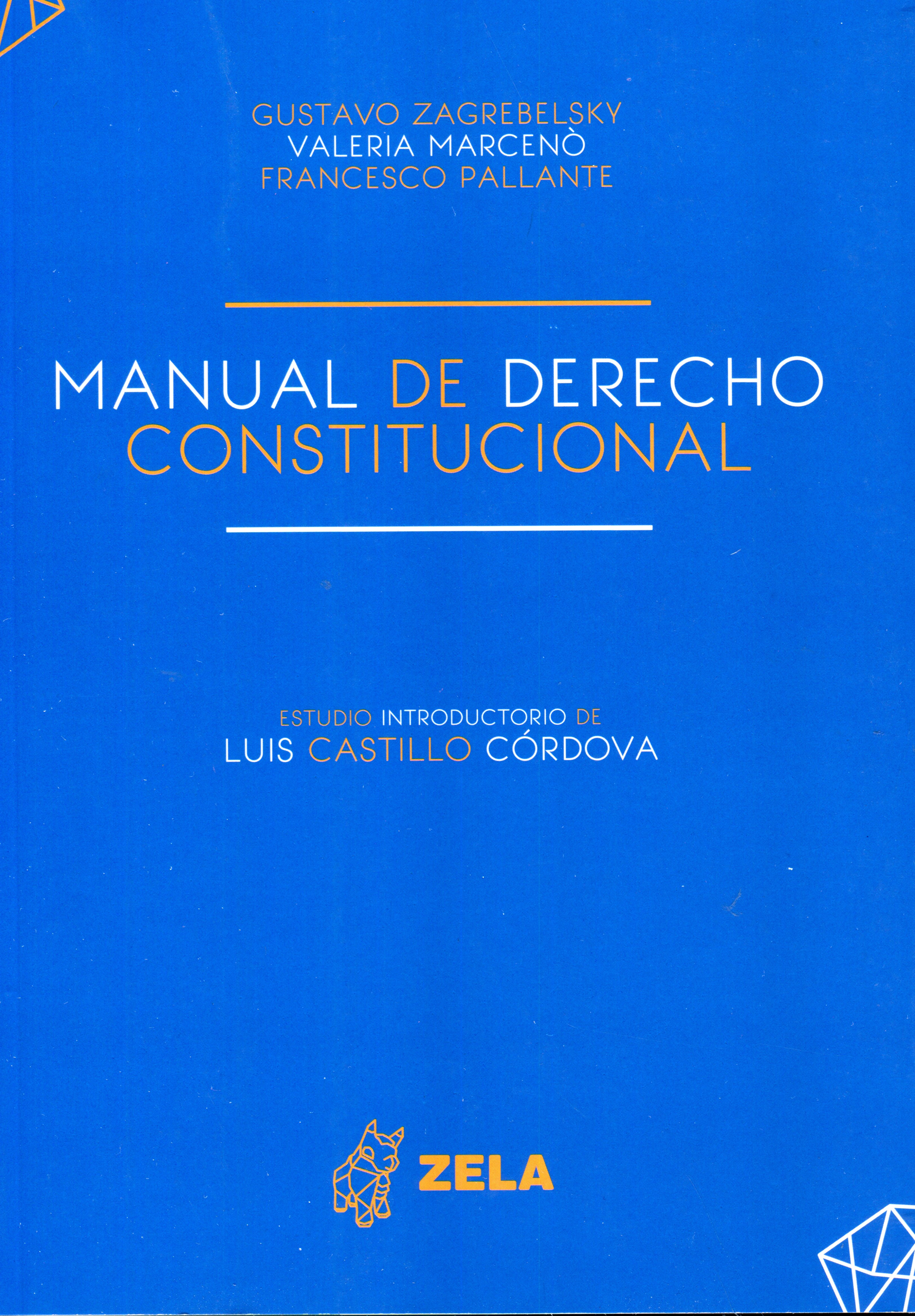 Manual de Derecho constitucional. 9786124821400