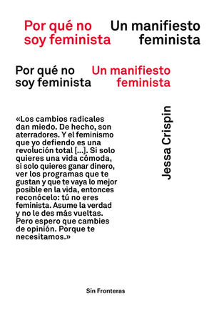 Por qué no soy feminista. 9788417893453