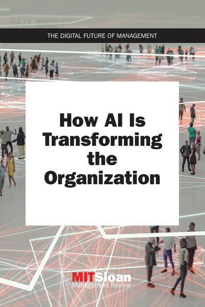 How AI is transforming the organization. 9780262538398