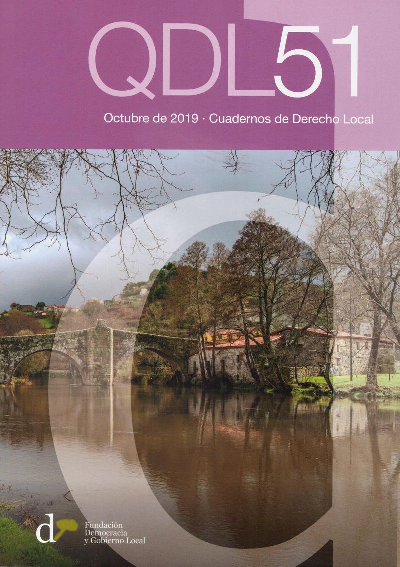 QDL. Cuadernos de Derecho Local, Nº 51, año 2019