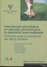 Intervención psicológica en atención primaria para la depresión leve-moderada. Manual del terapeuta. 9788416546534