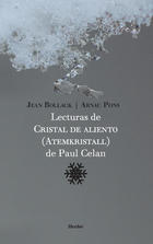 Lecturas de cristal de aliento (Atemkristall) de Paul Celan. 9788425443220