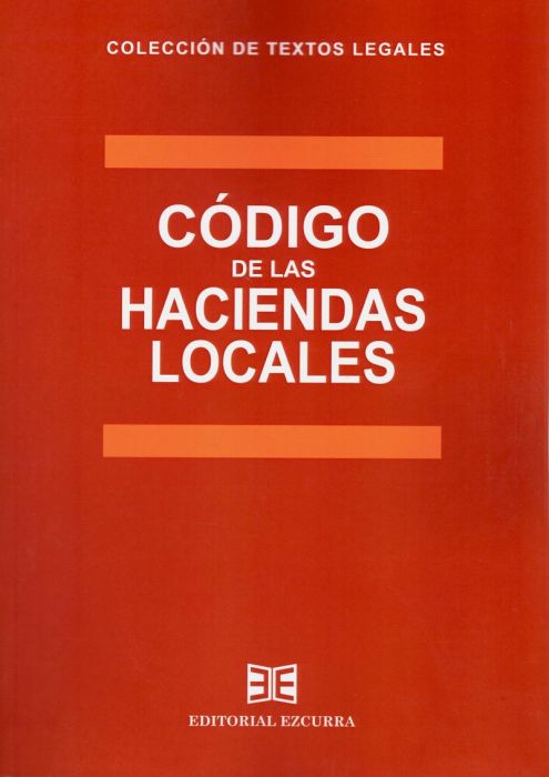 Código de las Haciendas Locales. 9788416190508