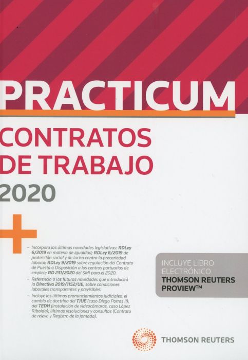 PRACTICUM-Contratos de Trabajo 2020. 9788413096544