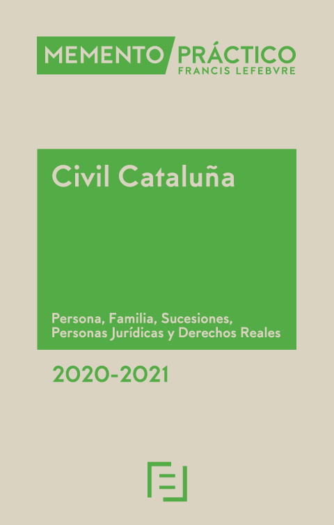 MEMENTO PRÁCTICO-Civil Cataluña 2020-2021. 9788418190148